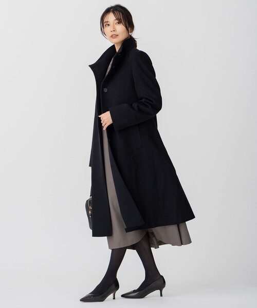 セール】ウールカシミヤビーバー スタンドカラー コート（その他