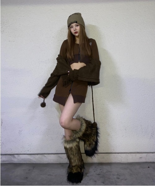 XU（エックスユー）の「【XU/エックスユー】Monster boots/ファー