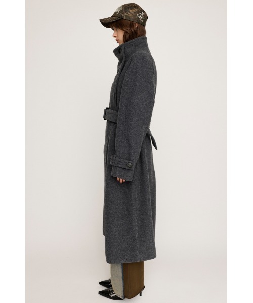 SLY（スライ）の「WIDE STAND NECK LONG COAT ワイド スタンド ネック