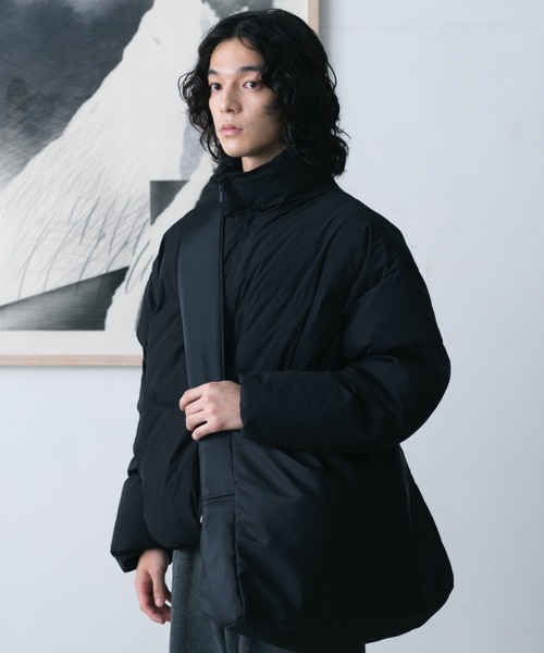 SINSS（シンス）の「Short puff jacket / ショートパフジャケット