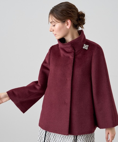 ANAYI（アナイ）の「アルパカシャギーショートコート（その他アウター