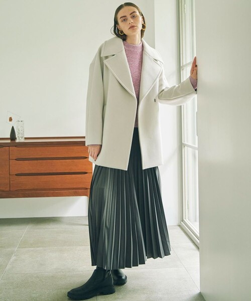 city（シティ）の「【CITY】スーパー140ビッグカラーショートコート