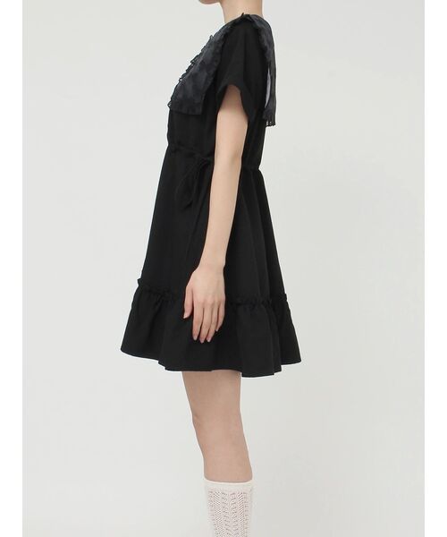 merry jenny（メリージェニー）の「スクエアカラーミニワンピース