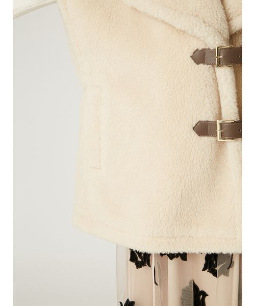 FRAY I.D（フレイアイディー）の「ECOPELボアポンチョ（ポンチョ