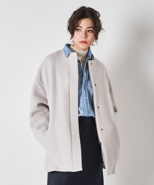 Whim Gazette（ウィムガゼット）の「メリンプショートコート（ノー