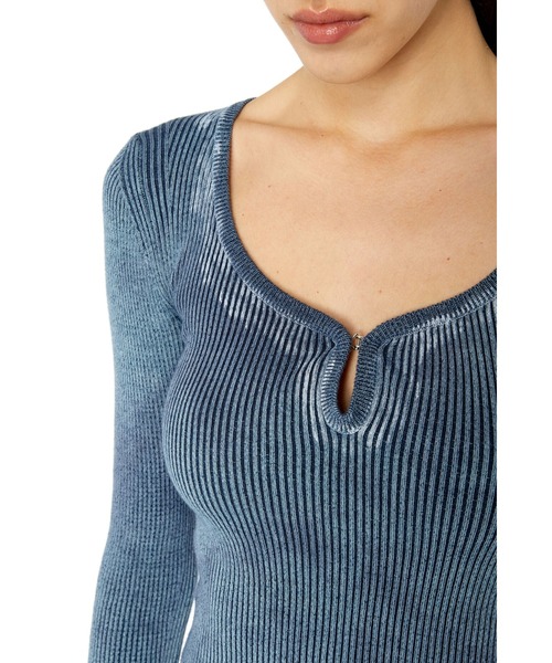 DIESEL（ディーゼル）の「レディース 長袖 ニット リブ トップス