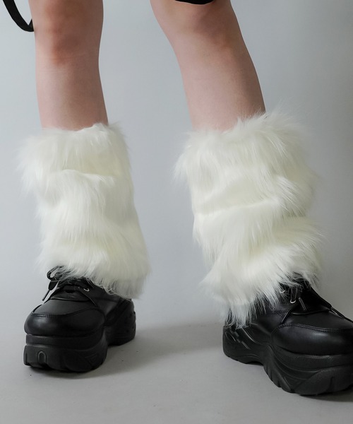 セール】ファーレッグカバー（レッグウォーマー）｜SPINNS（スピンズ