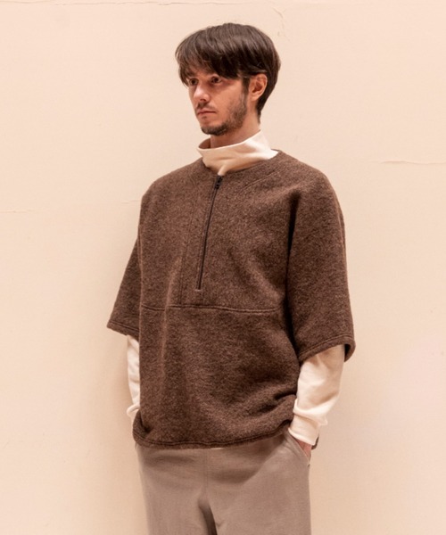 Jackman（ジャックマン）の「Wool Watch Shirt（ニット/セーター