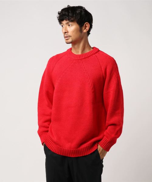 セール】BATONER クルーネックプルオーバー（Tシャツ/カットソー