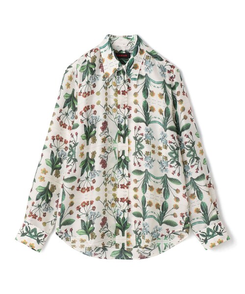 caban（キャバン）の「□CABaN シルク パレルモフラワープリント