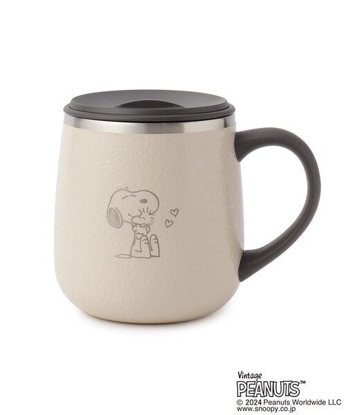 SNOOPY 蓋つきステンレスマグ short 320ml（その他雑貨）｜one