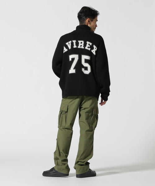 AVIREX（アヴィレックス）の「《直営店別注》DRIVERS COTTON KNIT