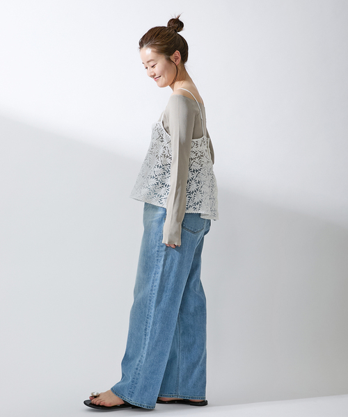 IENA（イエナ）の「レースショートキャミソール（キャミソール）」 - WEAR