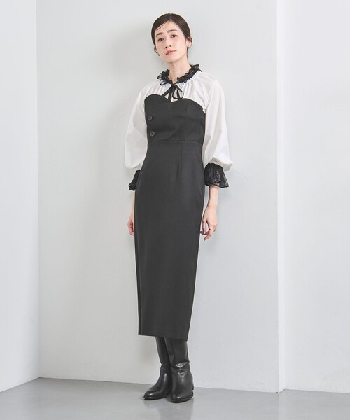 UNITED ARROWS（ユナイテッドアローズ）の「レースプリーツ フリル