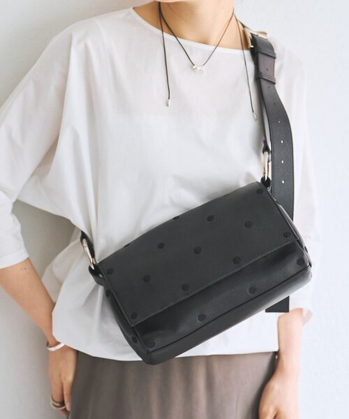 本革》ドットボディバッグ（ショルダーバッグ）｜BEARDSLEY