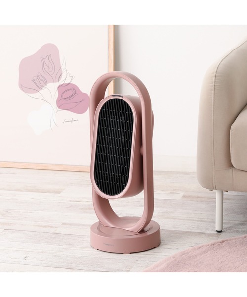 セール】ロッコ 3Dファンヒーター ピンク（生活家電）｜Francfranc