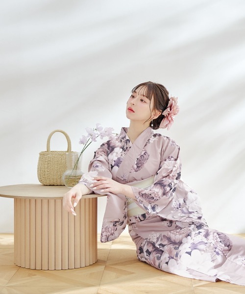 浴衣3点セット（浴衣・帯・下駄）（浴衣）｜sugar nine（シュガー