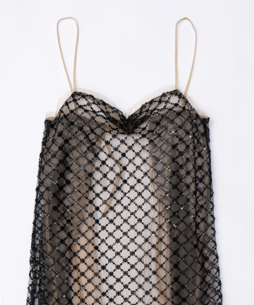 MAISON SPECIAL（メゾンスペシャル）の「Flower Beads Camisole Tunic