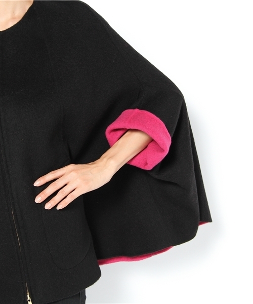 BEARDSLEY（ビアズリー）の「リバーシブルポンチョコート（ポンチョ