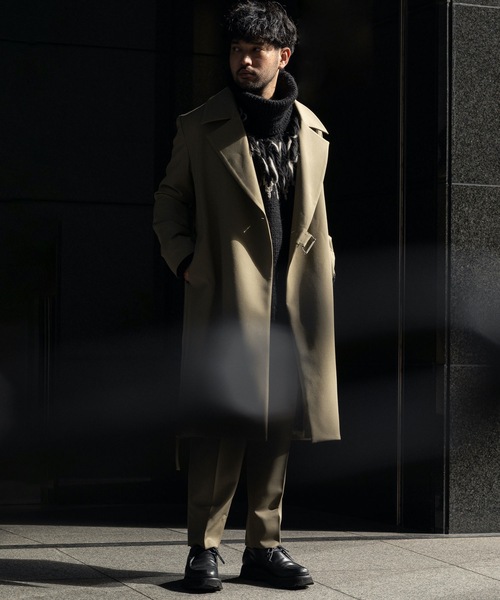 直営店・ZOZOTOWN限定 】VIS/NY ストレッチクロスタイロッケンコート