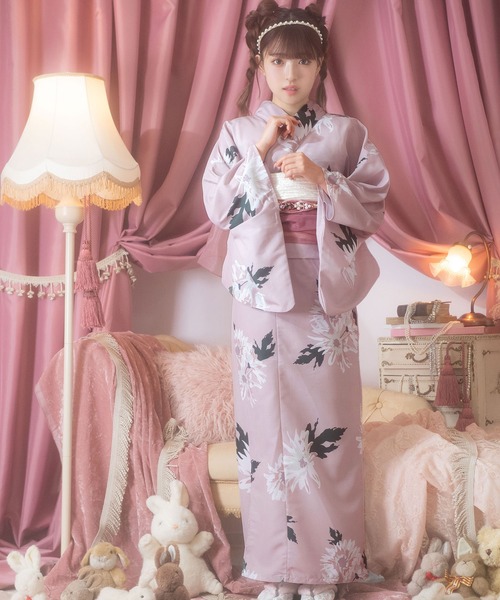 浴衣3点セット（浴衣・帯・下駄）（浴衣）｜sugar nine（シュガー