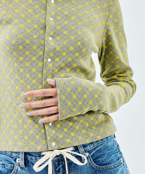 EDITION（エディション）の「□コットンモダールフライス フラワー