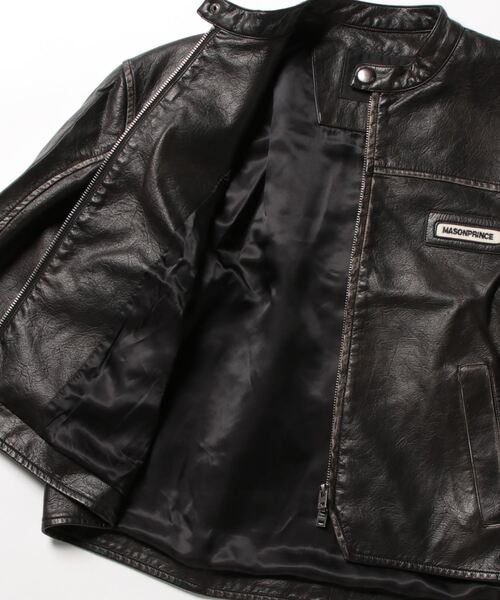 MASONPRINCE（メイソンプリンス）の「ダブルZIP ショート丈シングル