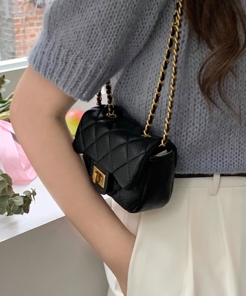 セール】レディース アクセサリー感覚で使える2WAYチェーン付きミニ