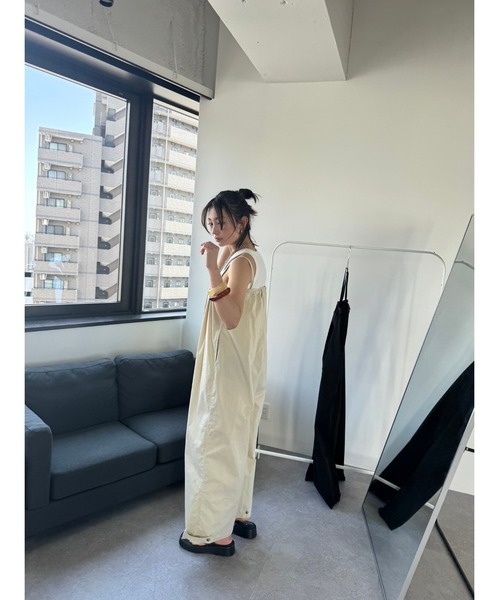 ワイドレッグ2wayサロペット（サロペット/オーバーオール）｜HANNE