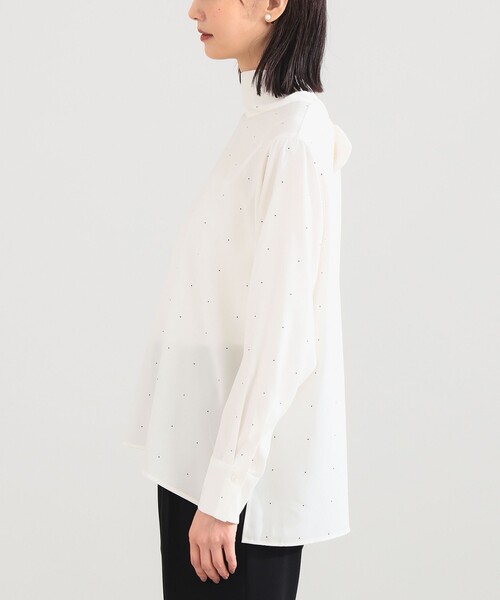 セレモニー・フォーマル】ロングボウタイ ブラウス（シャツ/ブラウス