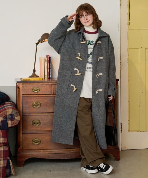 MONO-MART LADY'S（モノマートレディース）の「メルトンオーバーサイズ