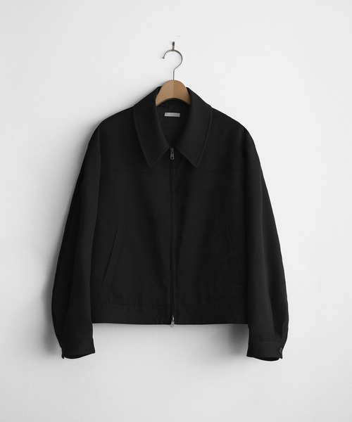 TECH WOOL GABARDINE ZIP BLOUSON【SET-UP】（ブルゾン）｜WYM LIDNM