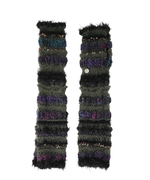 rurumu:（ルルムウ）の「rurumu:/ルルムウ/weave yarn arm warmers