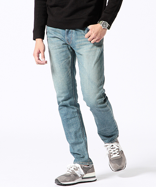 BEAMS（ビームス）の「BEAMS / ベーシック ストレッチデニム（デニム