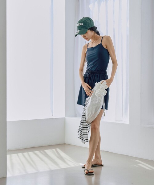 coen（コーエン）の「【WEB限定】ポーチ付きボーダートップス