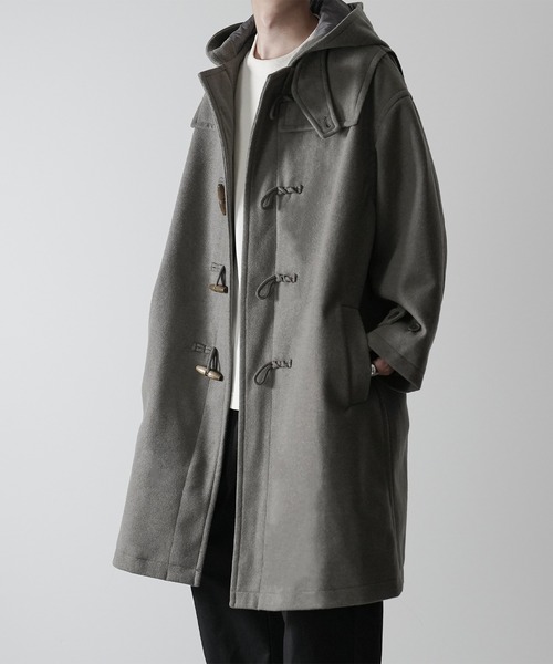 RUUBON】melton volume duffle coat / メルトン ボリュームダッフル