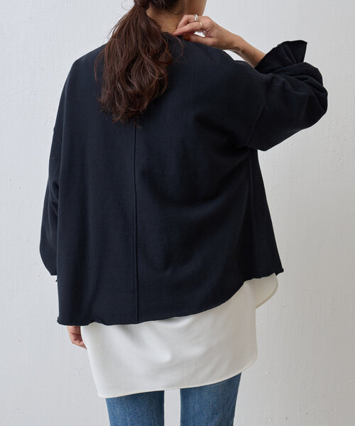 BEARDSLEY（ビアズリー）の「袖口フリルトレーナー（Tシャツ