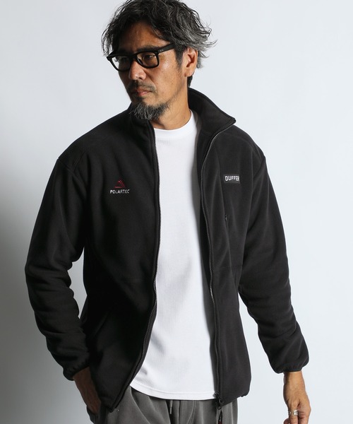 セール】〔BLACK LABEL〕POLARTEC 'CLASSIC200' STAND ZIP
