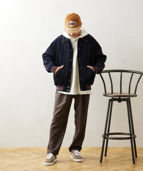 スクーカム コーデュロイ セットアップ スタジャン パンツ SKOOKUM