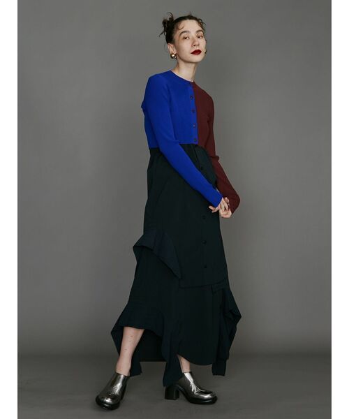 UN3D.（アンスリード）の「BI-COLOR SHORT KT CD / バイカラーショート