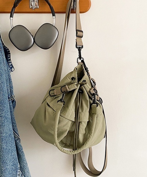 セール】3WAY 巾着バッグ（ショルダーバッグ）｜DEVICE（デバイス）の