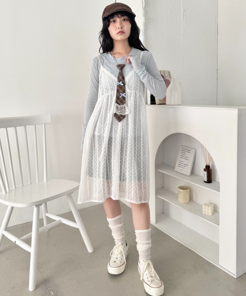 セール】チェックネクタイネックレス（ネクタイ）｜SOLLON.（ソルロン