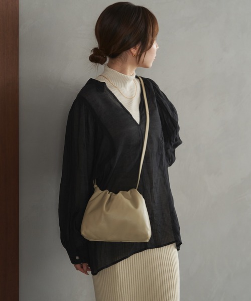 russet（ラシット）の「《gem_by russet》レザーミニショルダーバッグ