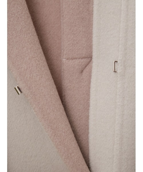 FRAY I.D（フレイアイディー）の「カシミヤ混BALLIリバーコート