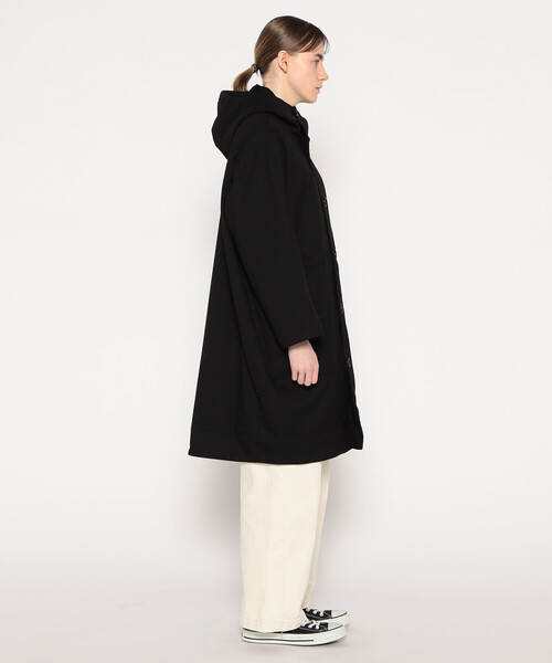 WOMEN'S WOOL LIKE INSULATION HOODED COAT（ダウンジャケット/コート