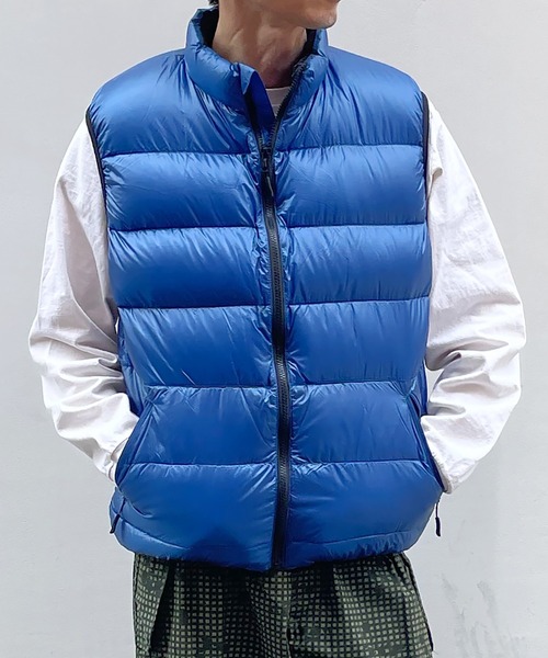 TRAIL BUM】 X 【NANGA】TOASTY DOWN VEST/【トレイルバム】 X
