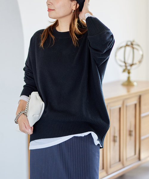 JOURNAL STANDARD（ジャーナルスタンダード）の「カシミヤクルーネック