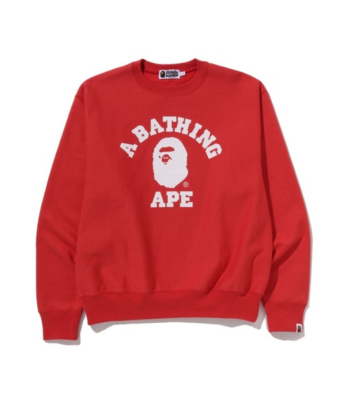CLASSIC COLLEGE CREWNECK SWEATSHIRT（スウェット）｜A BATHING APE