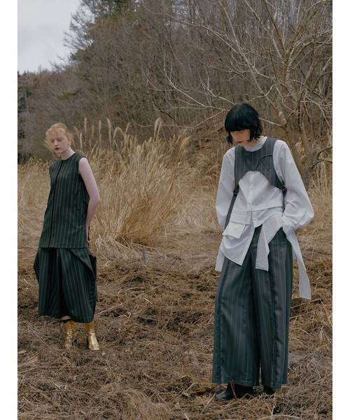 UN3D.（アンスリード）の「LAYER PARTS SH / レイヤーパーツシャツ