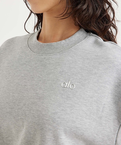 Alo Yoga（アロヨガ）の「【alo】ACCOLADE CREW NECK PULLOVER クルー